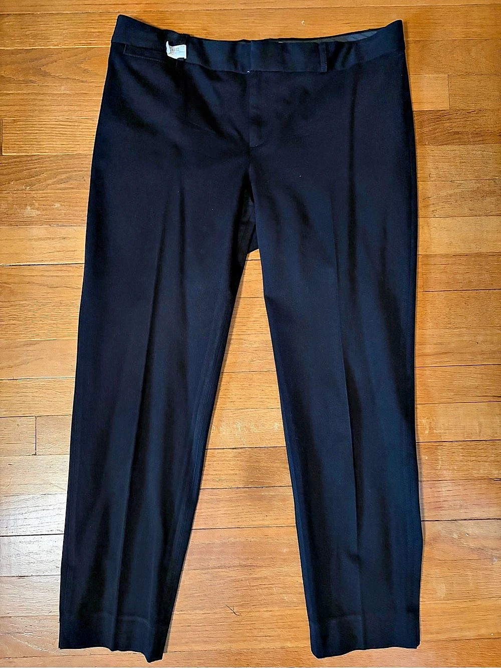 Banana Republic Sloan Fit Black Trousers Dress Pants Size 12